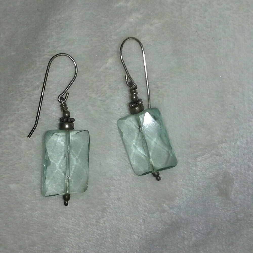 light turquoise earrings